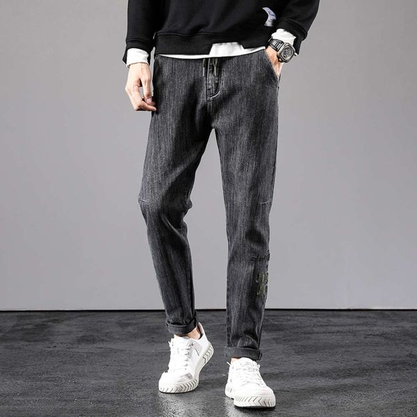 men's straight baggy capris autumn winter 2020 korean trend versatile harlan jeans, Blue
men's straight baggy capris autumn winter 2020 korean trend versatile harlan jeans, Blue