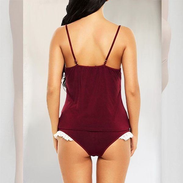 3pieces/lot women summer sleepwear pajamas set solid lace strap cami shorts soft pajamas loose female nightwear suit plus size, Black;red
3pieces/lot women summer sleepwear pajamas set solid lace strap cami shorts soft pajamas loose female nightwear suit plus size, Black;red