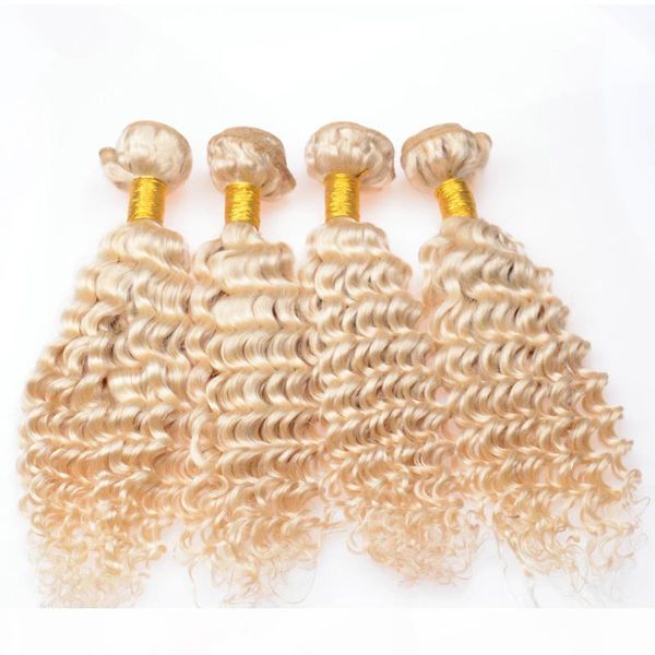 #613 bleach blonde virgin peruvian human hair wefts extensions deep wave wavy blonde virgin remy human hair weave bundles 4pcs lot, Black
#613 bleach blonde virgin peruvian human hair wefts extensions deep wave wavy blonde virgin remy human hair weave bundles 4pcs lot, Black