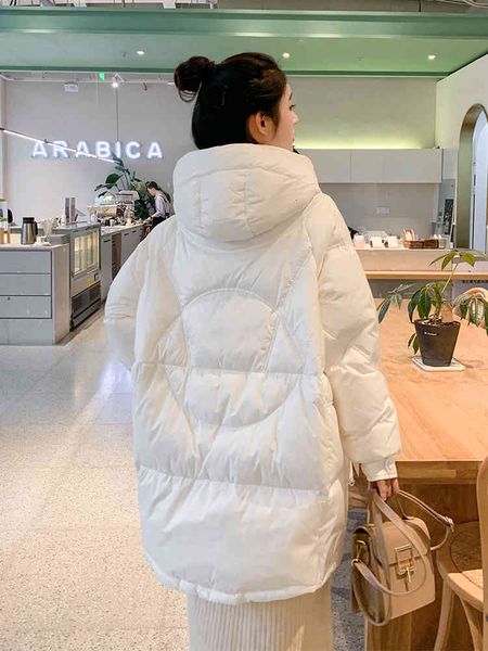 women's down & parkas winter women hooded 90% white duck long casual female pocket loose thick warm coat snow outwear 66ob, Black
women's down & parkas winter women hooded 90% white duck long casual female pocket loose thick warm coat snow outwear 66ob, Black