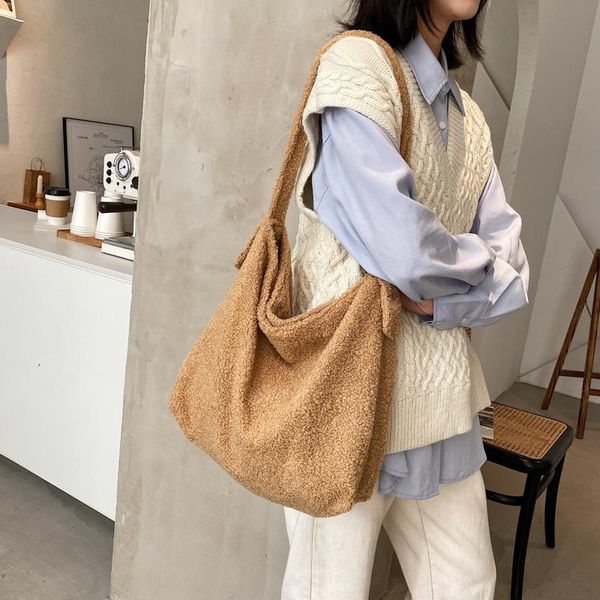 shoulder bags fashion lamb plush women messenger bag big capacity handbag corssbody pocket
shoulder bags fashion lamb plush women messenger bag big capacity handbag corssbody pocket