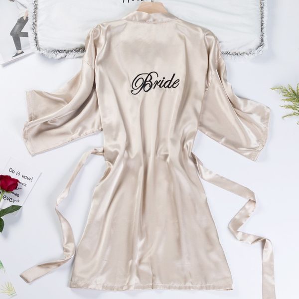 champagne robe satin embroidery letter bride bridesmaid bathrobe wedding kimono dressing gown sleepwear nightwear -2xl, Black;red
champagne robe satin embroidery letter bride bridesmaid bathrobe wedding kimono dressing gown sleepwear nightwear -2xl, Black;red
