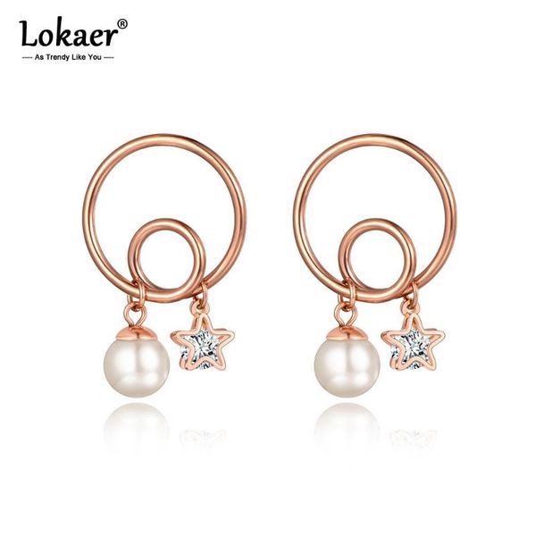 stud lokaer original design stainless steel cz crystal star office earrings bohemia white pearl jewelry for women e20253, Golden;silver
stud lokaer original design stainless steel cz crystal star office earrings bohemia white pearl jewelry for women e20253, Golden;silver