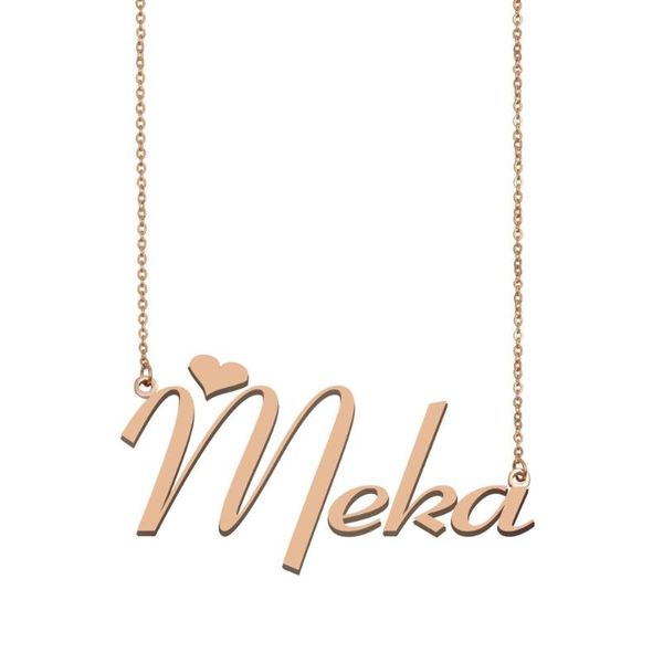 meka name necklace , custom name necklace for women girls friends birthday wedding christmas mother days gift, Silver
meka name necklace , custom name necklace for women girls friends birthday wedding christmas mother days gift, Silver