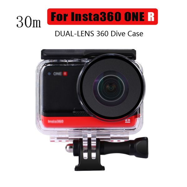dual lens 360 mod dive case one waterproof housing box protective shell for insta360 r panoramic camera
dual lens 360 mod dive case one waterproof housing box protective shell for insta360 r panoramic camera