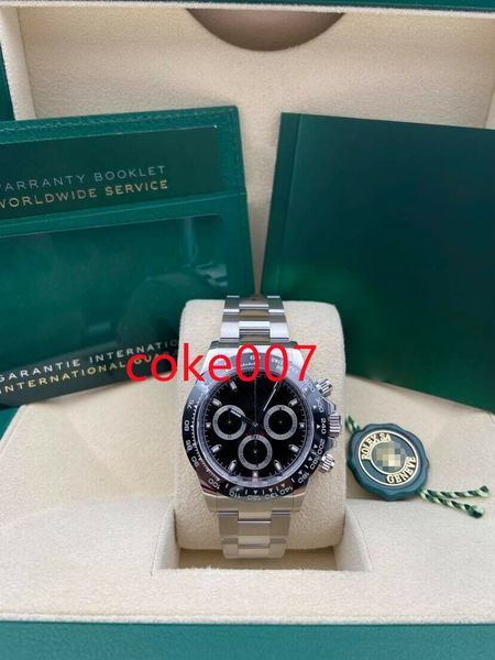 specially made waterproof cosmograph black ceramic 116500ln 4130 chronograph wokr mechanical automatic men's watch with box mens watche, Slivery;brown
specially made waterproof cosmograph black ceramic 116500ln 4130 chronograph wokr mechanical automatic men's watch with box mens watche, Slivery;brown