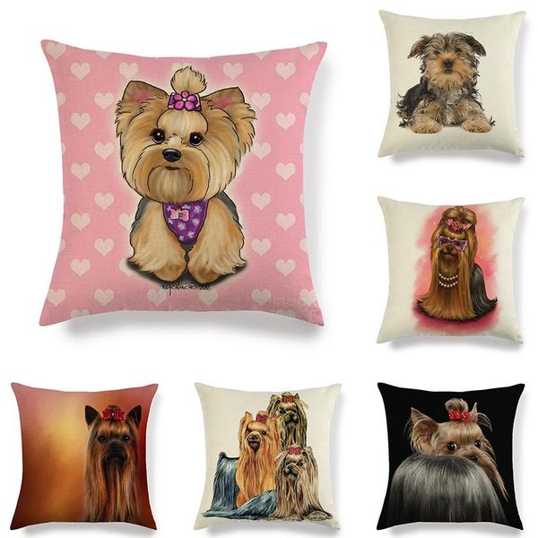 45cm*45cm yorkshire dog linen/cotton throw pillow covers couch cushion cover home decorative pillow covers
45cm*45cm yorkshire dog linen/cotton throw pillow covers couch cushion cover home decorative pillow covers