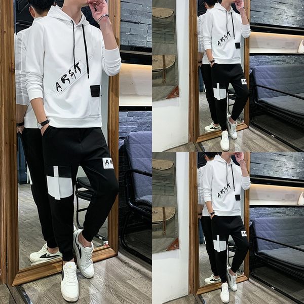 m70st pieces and autumn men's net red bodysuit korean fashion cool casual one suit with two spring work clothesbody clothes work clothe, Black
m70st pieces and autumn men's net red bodysuit korean fashion cool casual one suit with two spring work clothesbody clothes work clothe, Black