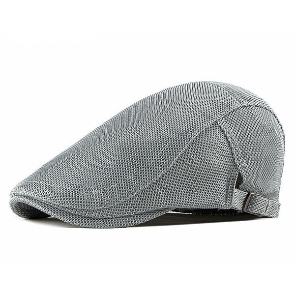 berets the spring summer solid color mesh sboy caps men cotton flat peaked cap women painter beret hats 14, Blue;gray
berets the spring summer solid color mesh sboy caps men cotton flat peaked cap women painter beret hats 14, Blue;gray