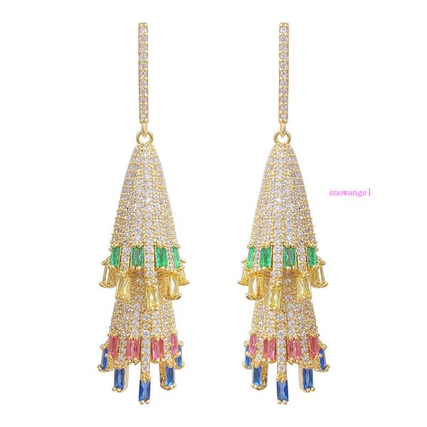 2021 luxurious umbrella stereoscopic diamond fan earrings with zircon earrings for women's geometric ultra-light luxury dress earrings, Silver
2021 luxurious umbrella stereoscopic diamond fan earrings with zircon earrings for women's geometric ultra-light luxury dress earrings, Silver