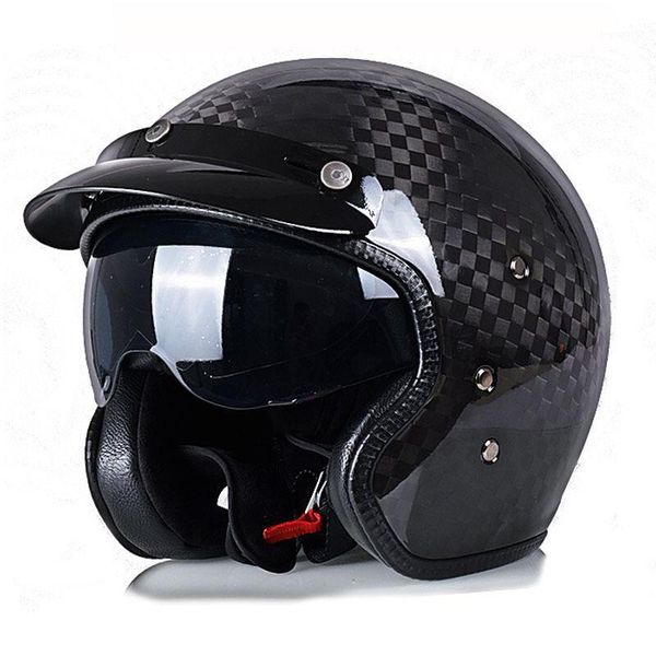 new amu black carbon fiber open face 3/4 motorcycle motorcross helmet casco,jet vintage retro helmet,inner visor1
new amu black carbon fiber open face 3/4 motorcycle motorcross helmet casco,jet vintage retro helmet,inner visor1