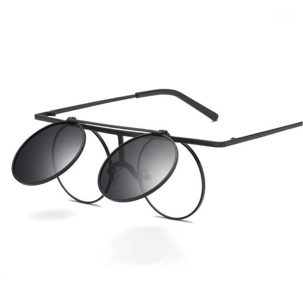 steampunk sunglasses women men sun glasses round brand designer retro classic vintage uv400 eyewear men's eyeglass1, White;black
steampunk sunglasses women men sun glasses round brand designer retro classic vintage uv400 eyewear men's eyeglass1, White;black