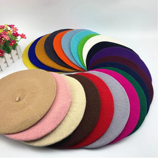 berets shuangr fashion women girl beret artist warm wool winter beanie hat cap vintage plain hats solid color elegant caps, Blue;gray
berets shuangr fashion women girl beret artist warm wool winter beanie hat cap vintage plain hats solid color elegant caps, Blue;gray