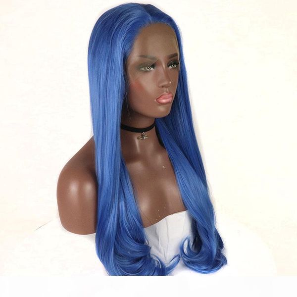 long synthetic wigs natural wave light blue synthetic lace front wigs glueless heat resistant fiber hair for white women, Black
long synthetic wigs natural wave light blue synthetic lace front wigs glueless heat resistant fiber hair for white women, Black