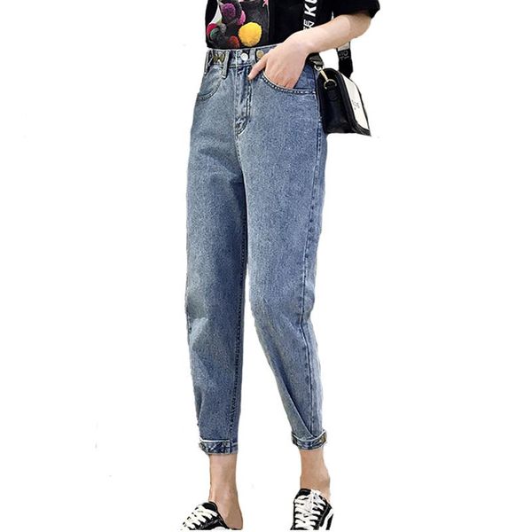 women 2021 mom jeans harem jeans casual denim pants boyfriends femme trousers ripped vintage retro j353, Blue
women 2021 mom jeans harem jeans casual denim pants boyfriends femme trousers ripped vintage retro j353, Blue