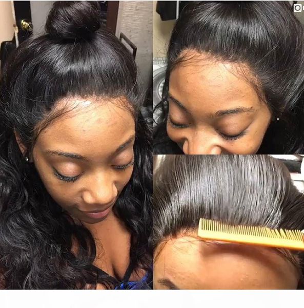 360 full lace bleached knots wig pre plucked loose wave virgin peruvian hair 360 lace frontal wigs with baby hair, Black;brown
360 full lace bleached knots wig pre plucked loose wave virgin peruvian hair 360 lace frontal wigs with baby hair, Black;brown