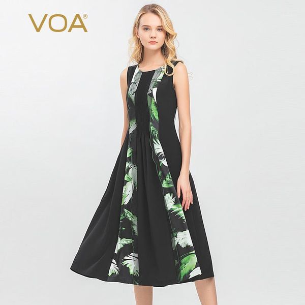 voa flow light black 36m silk heavy weight round neck tucker loose leaf satin print panel sleeveless dress a106771, Black;gray
voa flow light black 36m silk heavy weight round neck tucker loose leaf satin print panel sleeveless dress a106771, Black;gray