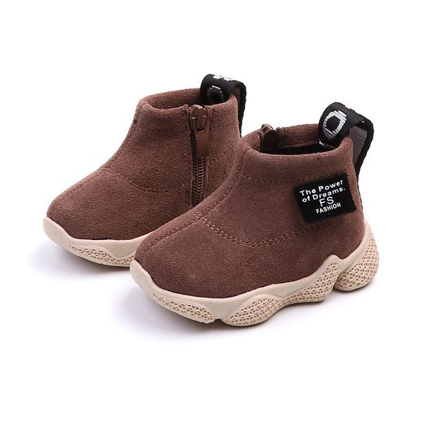 cozulma autumn winter baby kids boys suede ankle high shoes children girls side zipper fashion boots size 15-25, Black;red
cozulma autumn winter baby kids boys suede ankle high shoes children girls side zipper fashion boots size 15-25, Black;red
