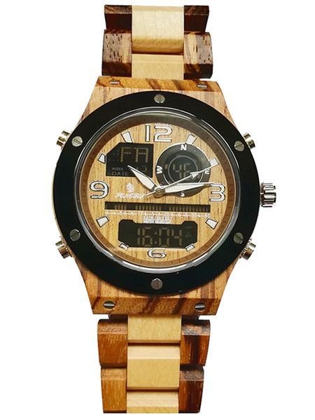 natural sandalwood watch for men sports digital quartz wooden case band strap mens luminous dial pointer real wood wristwatch male watches, Slivery;brown
natural sandalwood watch for men sports digital quartz wooden case band strap mens luminous dial pointer real wood wristwatch male watches, Slivery;brown