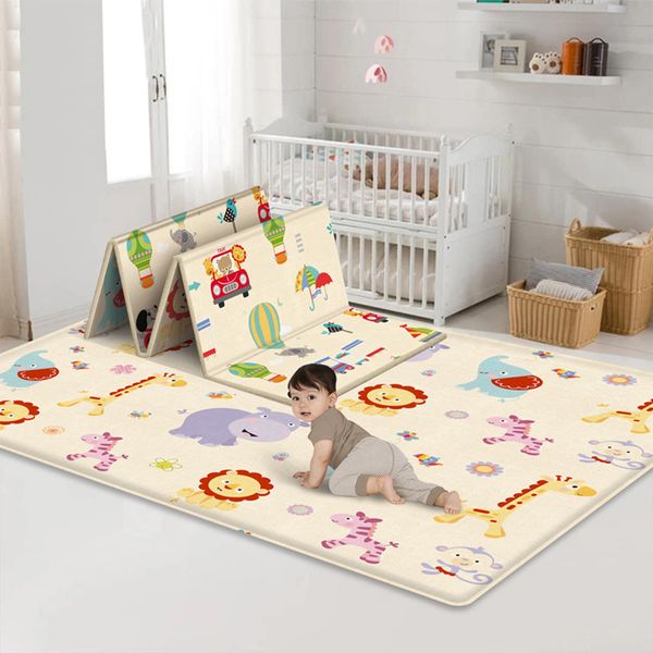 double-sided pattern design foldable cartoon baby play mat xpe puzzle children's mat baby climbing pad kids rug baby games mats lj20111
double-sided pattern design foldable cartoon baby play mat xpe puzzle children's mat baby climbing pad kids rug baby games mats lj20111
