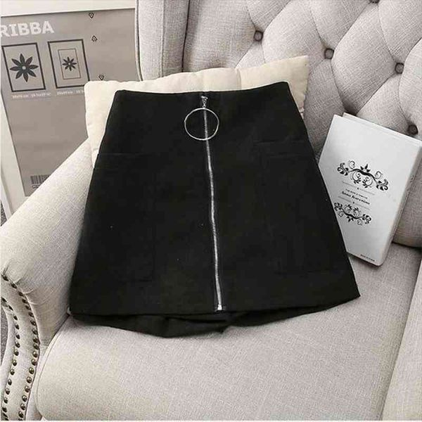 thick cotton blends short women black wide leg trousers slim high waist front zipper with pockets mini shorts skirt
thick cotton blends short women black wide leg trousers slim high waist front zipper with pockets mini shorts skirt