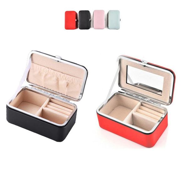 new girl portable jewelry box travel case essential ring earrings necklace handmade ladies multi-function storage box gift, Pink;blue
new girl portable jewelry box travel case essential ring earrings necklace handmade ladies multi-function storage box gift, Pink;blue
