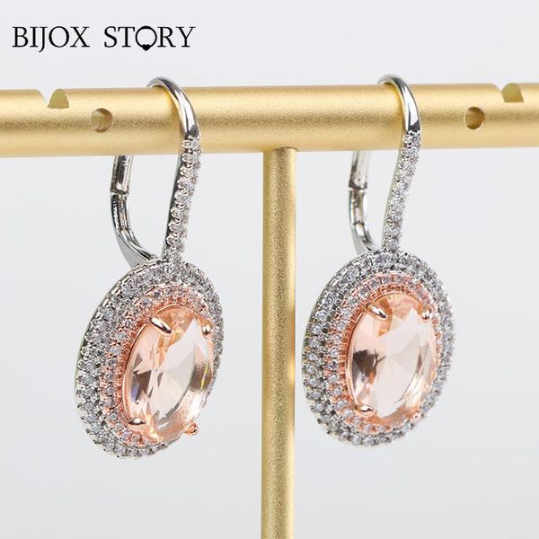 dangle & chandelier bijox story luxury charm earring 925 silver jewelry with oval shaped 8*11mm zircon gemstone drop for women wedding party
dangle & chandelier bijox story luxury charm earring 925 silver jewelry with oval shaped 8*11mm zircon gemstone drop for women wedding party