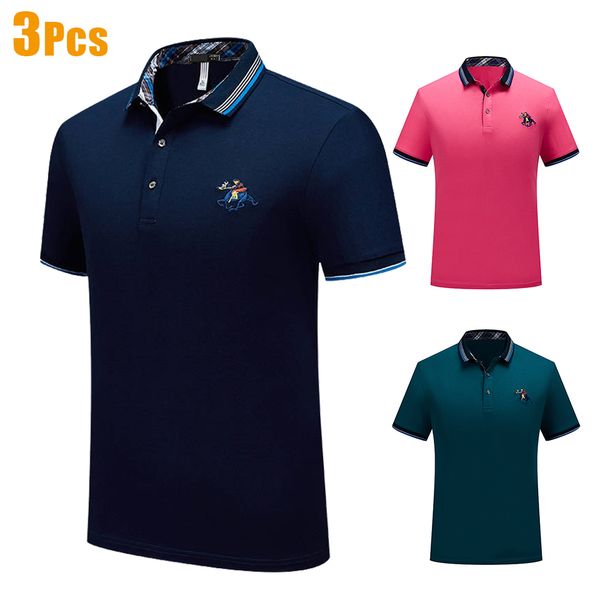 2021 new 3pcs/lot summer new classic business casual cotton shirts fashion embroidery short sleeve tees polo men e3pf, White;black
2021 new 3pcs/lot summer new classic business casual cotton shirts fashion embroidery short sleeve tees polo men e3pf, White;black