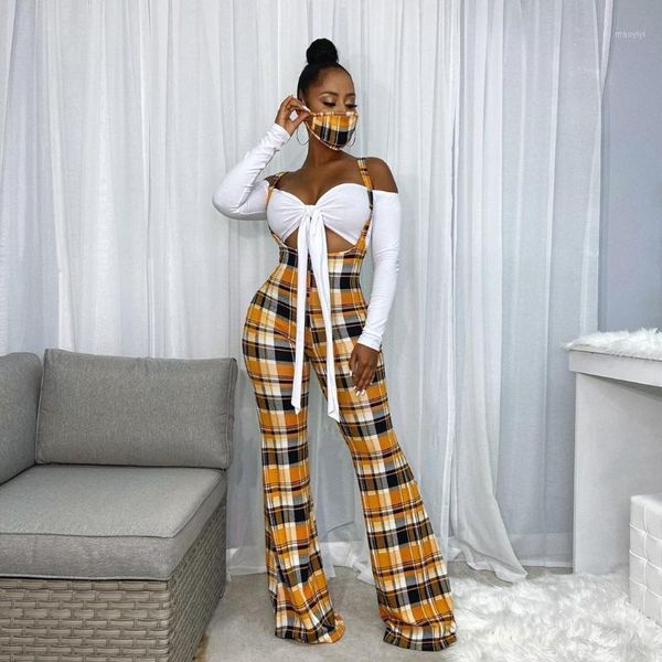 2020 blouse plaid jumpsuit two piece set women bodycon crop long sleeve bowknot romper pants autumn overalls suits1, Black;white
2020 blouse plaid jumpsuit two piece set women bodycon crop long sleeve bowknot romper pants autumn overalls suits1, Black;white