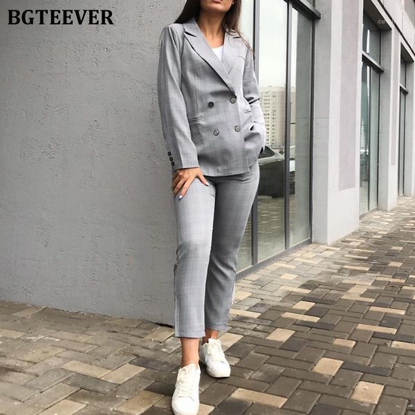 bgteever vintage striped plaid 2 pieces women pant suits long sleeve single-breasted suit jacket & high waist pencil pants 20201, White;black
bgteever vintage striped plaid 2 pieces women pant suits long sleeve single-breasted suit jacket & high waist pencil pants 20201, White;black