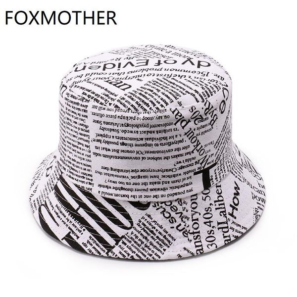 wide brim hats foxmother autumn fashion black white letter spaper pattern bucket woman lady fisherman caps, Blue;gray
wide brim hats foxmother autumn fashion black white letter spaper pattern bucket woman lady fisherman caps, Blue;gray
