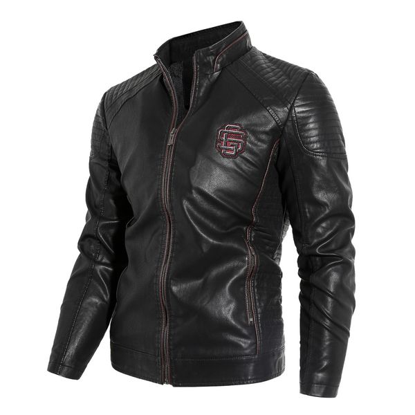 autumn 2021 new and winter i see men's clothes leather from plutonium jacket qkkn, Black
autumn 2021 new and winter i see men's clothes leather from plutonium jacket qkkn, Black
