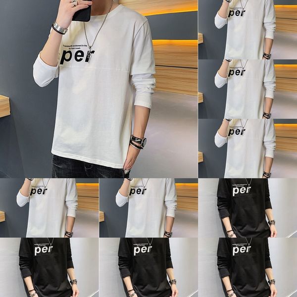 iv7dm casual sleeve men's tins men's clothes 2020 youth new long t-shirt trendy autumn base shirt 5ej4o, Black
iv7dm casual sleeve men's tins men's clothes 2020 youth new long t-shirt trendy autumn base shirt 5ej4o, Black
