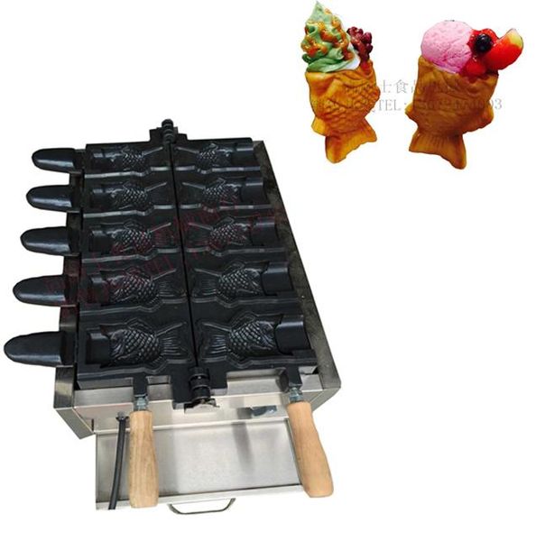 commercial ice cream fish taiyaki machine non-stick 220v 110v fish-shaped wafle cones maker waffle iron pan baking equipment
commercial ice cream fish taiyaki machine non-stick 220v 110v fish-shaped wafle cones maker waffle iron pan baking equipment