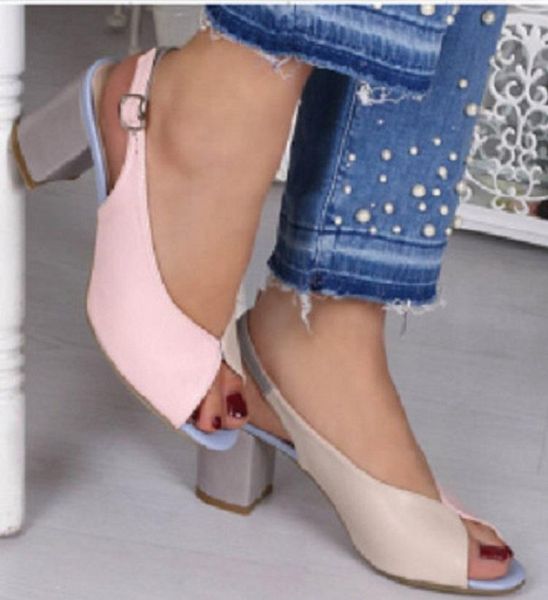 summer women shoes gladiator block high heels sandals mixed color peep toe ladies party pumps big size zapatos de mujer, Black
summer women shoes gladiator block high heels sandals mixed color peep toe ladies party pumps big size zapatos de mujer, Black