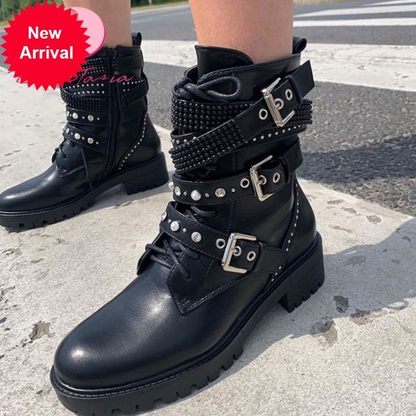 2021 the new new feminine fashion ankle chunky cross zip tied boots street shoes woman nyrr, Black
2021 the new new feminine fashion ankle chunky cross zip tied boots street shoes woman nyrr, Black