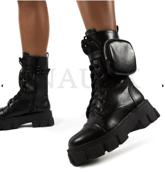 women winter ankle boots casual lace up female platform boots ladies gladiator short fashion leather botasw omen thick bottom, Black
women winter ankle boots casual lace up female platform boots ladies gladiator short fashion leather botasw omen thick bottom, Black