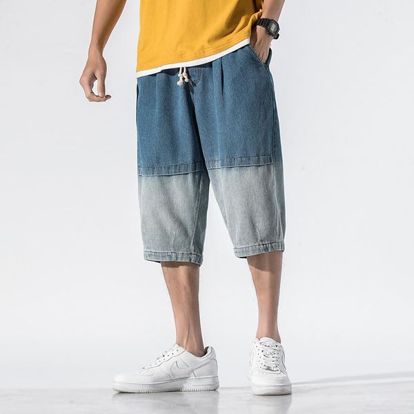 iidossan calf length distressed denim shorts men patchwork casual jeans summer fashion breathable streetwear jeans shorts 20201, Blue
iidossan calf length distressed denim shorts men patchwork casual jeans summer fashion breathable streetwear jeans shorts 20201, Blue