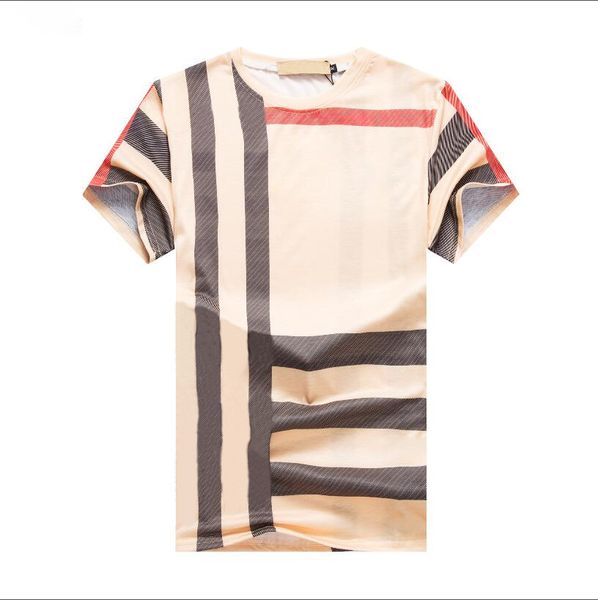 

Men's T-Shirts 2022 ss Famous designer Mens High T Shirt stripe Print Round Neck Short Sleeve Black White Fashion Men Women High Quality Tees M-XXXL 1012#