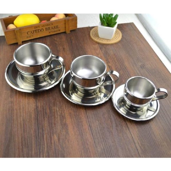 mugs stainless steel coffee cup with dish and spoon set double-deck european milk children's mark creative cu
mugs stainless steel coffee cup with dish and spoon set double-deck european milk children's mark creative cu