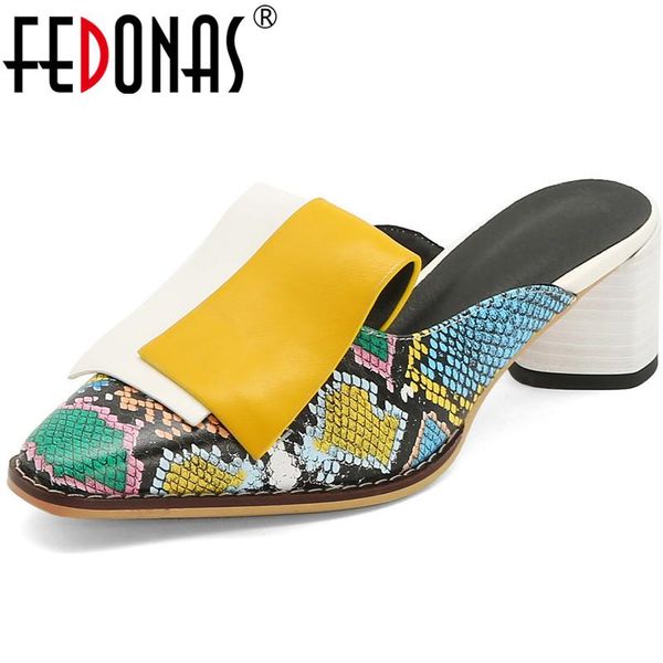 fedonas slingbacks snake pattern women mules square toe chunky heels pumps 2020 spring summer new weddding working shoes woman, Black
fedonas slingbacks snake pattern women mules square toe chunky heels pumps 2020 spring summer new weddding working shoes woman, Black