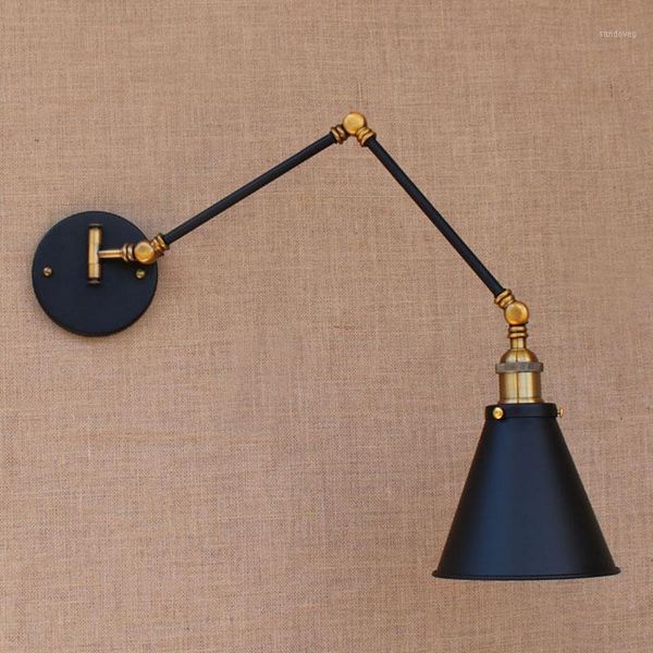 retro antique black adjustable long head swing arm vintage wall lamp e27 lights sconce for bedroom bathroom dining room bar cafe1
retro antique black adjustable long head swing arm vintage wall lamp e27 lights sconce for bedroom bathroom dining room bar cafe1