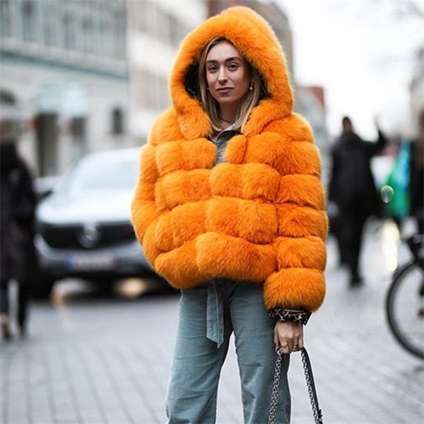 katara casual hooded fashion orange faux fur pockets jackets women elegant warm short coats female ladies jmx1016, Black;brown
katara casual hooded fashion orange faux fur pockets jackets women elegant warm short coats female ladies jmx1016, Black;brown