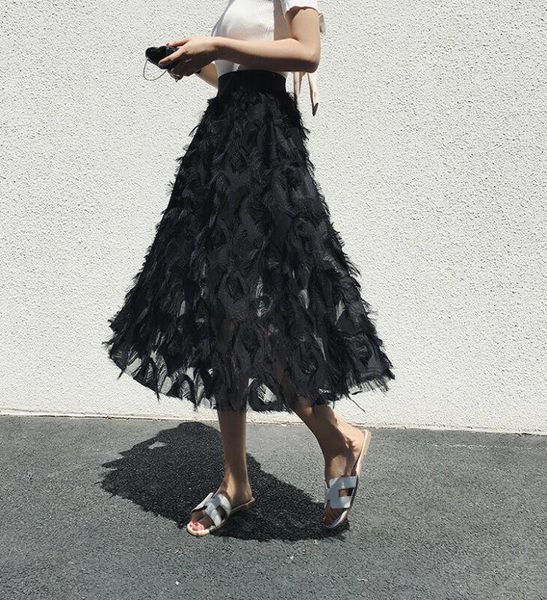 women high waist tiered layered mesh ballet prom party tulle a-line midi skirt elegant fluffy ruffled ladies long tutu skirts1, Black
women high waist tiered layered mesh ballet prom party tulle a-line midi skirt elegant fluffy ruffled ladies long tutu skirts1, Black