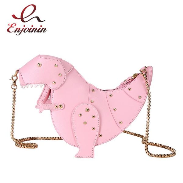 trend fashion 3d dinosaur design rivets pu leather girl's chain purse shoulder bag tote ladies crossbody mini messenger bag flap
trend fashion 3d dinosaur design rivets pu leather girl's chain purse shoulder bag tote ladies crossbody mini messenger bag flap