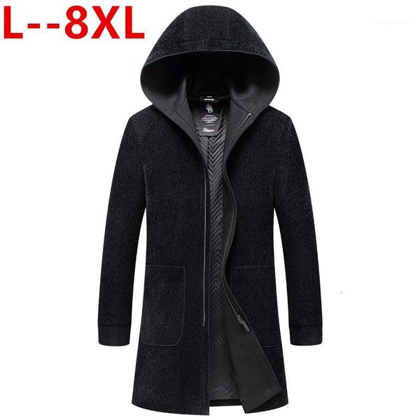 men's wool & blends 10xl 8xl 6xl winter jacket men's high-quality coat casual slim collar long cotton trench1, Black
men's wool & blends 10xl 8xl 6xl winter jacket men's high-quality coat casual slim collar long cotton trench1, Black