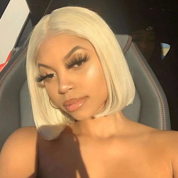 613 lacewig blonde bob lace wig t style human hair wigs 130% 150% density 10 12 14 16inch, Black
613 lacewig blonde bob lace wig t style human hair wigs 130% 150% density 10 12 14 16inch, Black