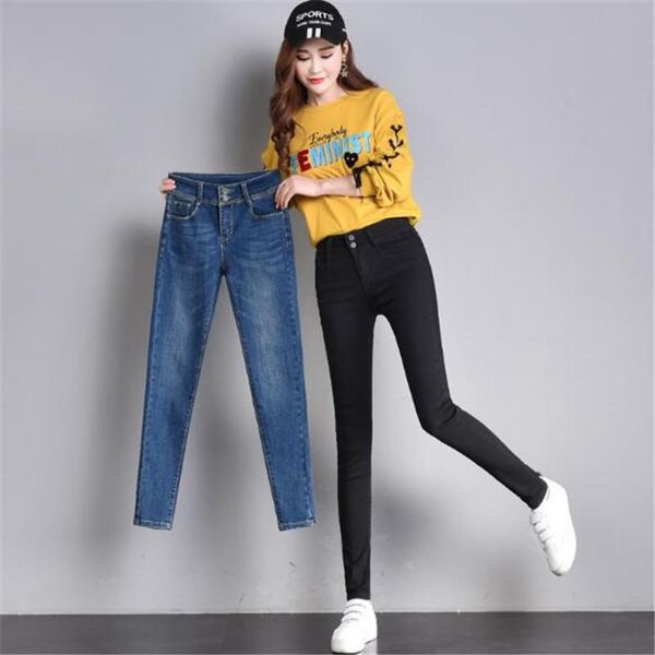 women's jeans wkoud slim high waist for women spring skinny scratched denim pencil pants casual regular jean trousers p8837, Blue
women's jeans wkoud slim high waist for women spring skinny scratched denim pencil pants casual regular jean trousers p8837, Blue