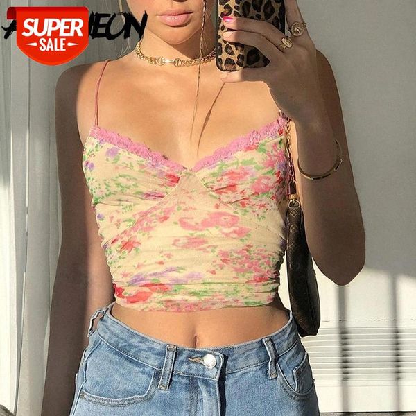 allneon e-girl 90s flowers spaghetti strap lace trim mesh camis vintage skinny v-neck summer backless floral crop sweet #w00u, White
allneon e-girl 90s flowers spaghetti strap lace trim mesh camis vintage skinny v-neck summer backless floral crop sweet #w00u, White