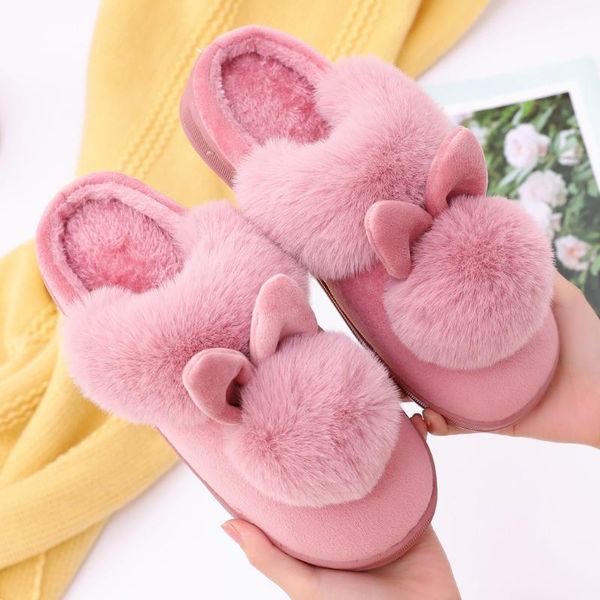 new women slippers furry ears plush velvet snow female slipper indoor home shoes plus size ladies soft comfort footwear, Black
new women slippers furry ears plush velvet snow female slipper indoor home shoes plus size ladies soft comfort footwear, Black